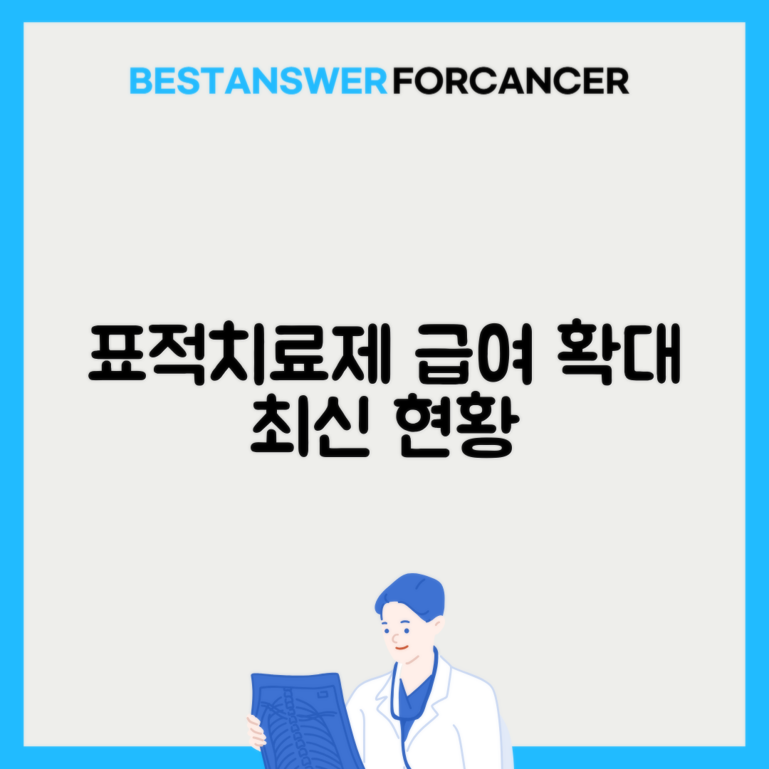 표적치료제 급여 신규 등재 현황